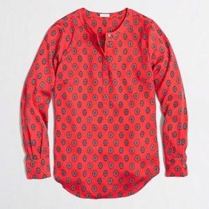 J.Crew Bright Coral Tunic